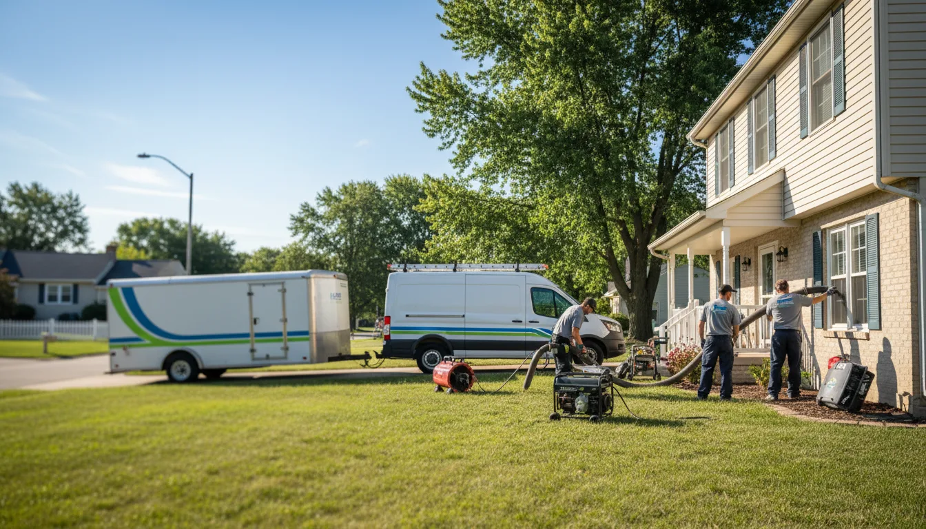 Flooded Basement Restoration And Cleanup With Repair in Panama, NE near me